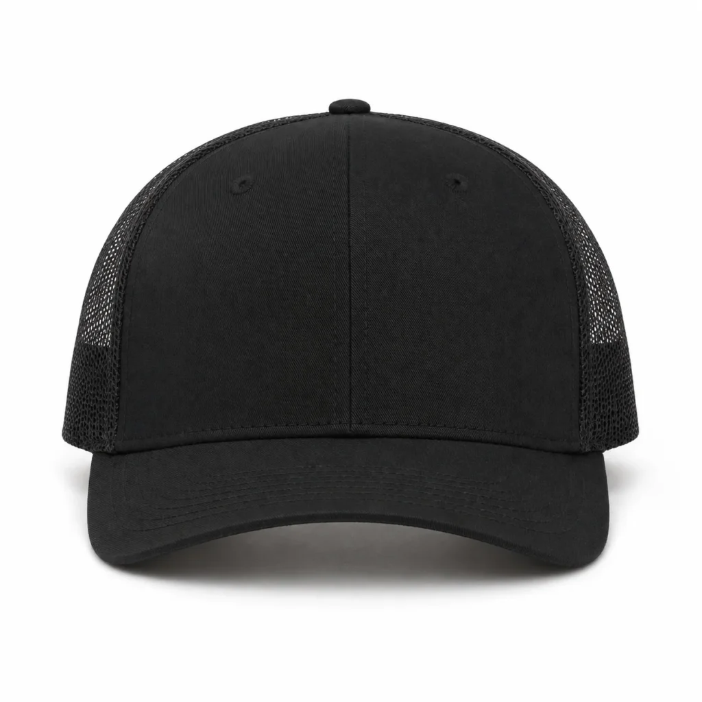 Gorra de gabardina con red