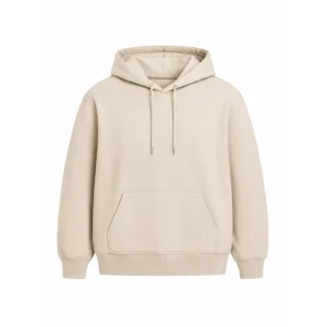 Buzo canguro frizado Beige frente