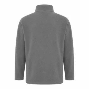 Campera polar unisex Gris espalda