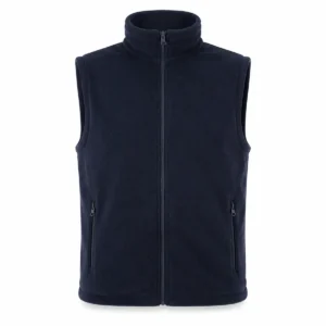 Chaleco polar Azul frente