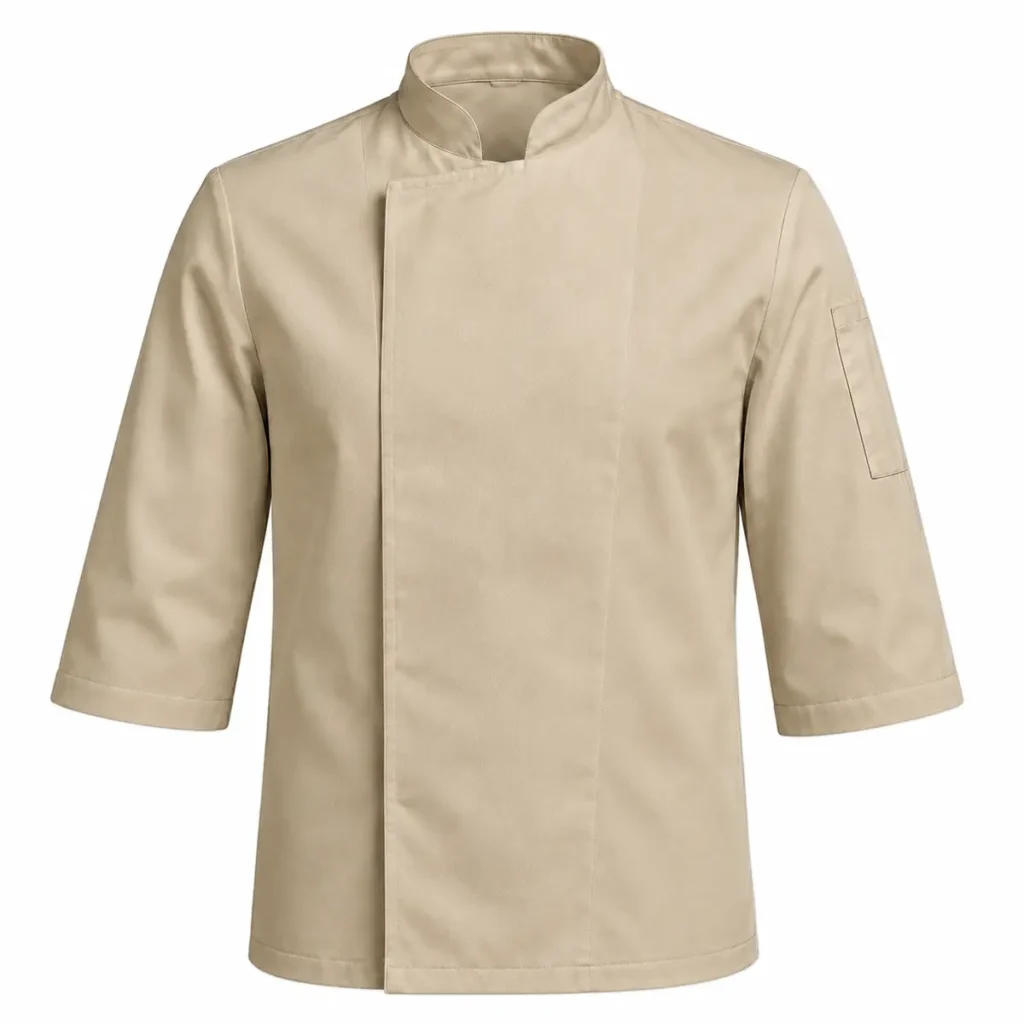 Chaqueta de gabardina B/E Beige frente