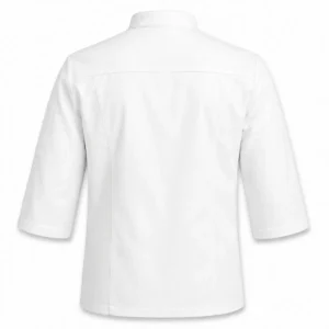 Chaqueta de gabardina B/E Blanco espalda