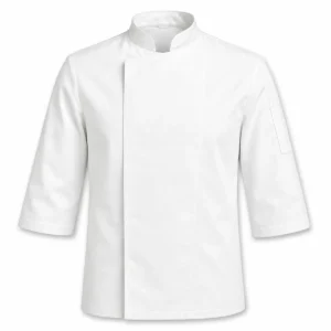 Chaqueta de gabardina B/E Blanco frente