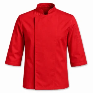 Chaqueta de gabardina B/E Rojo frente