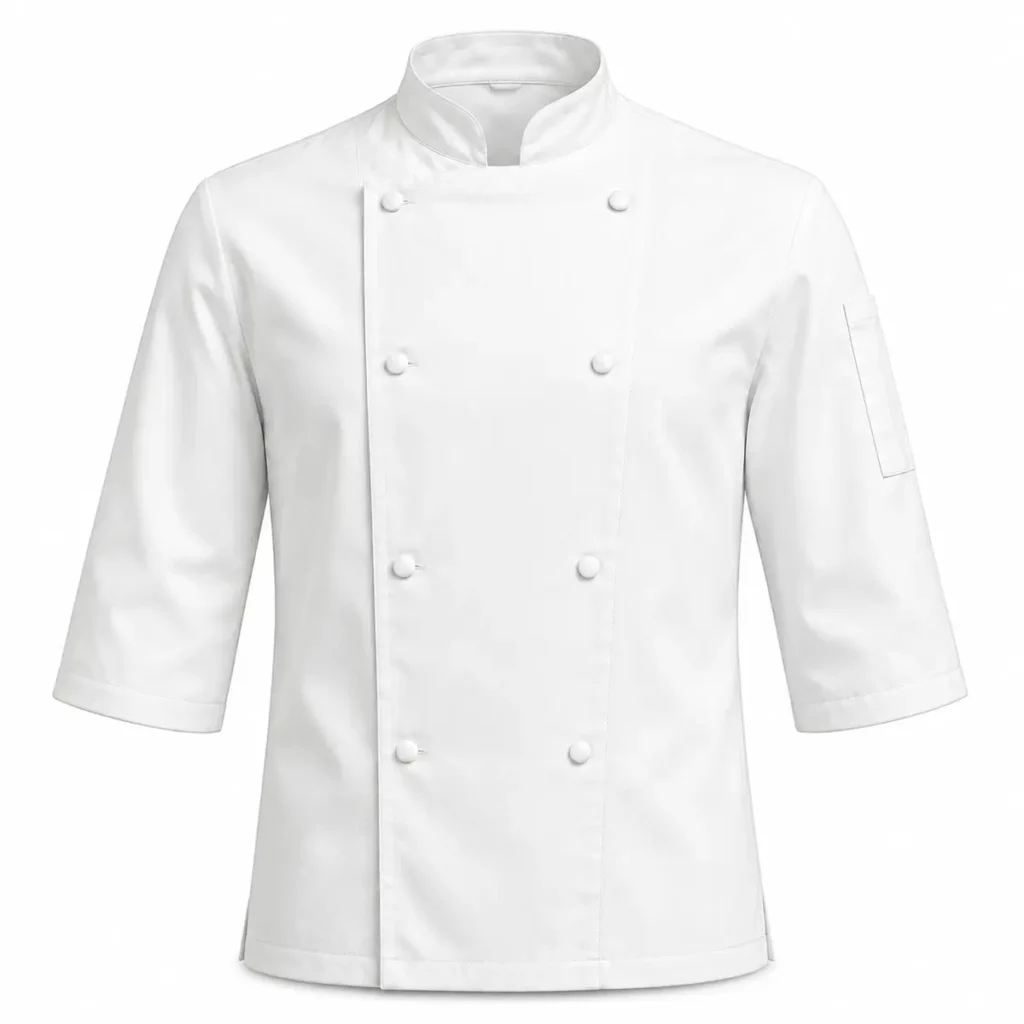 Chaqueta de gabardina clásica Blanco frente