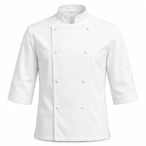 Chaqueta de gabardina clásica Blanco frente