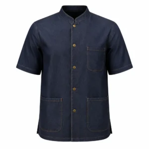 Chaqueta de jean Azul frente