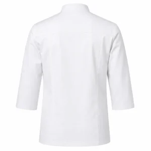 Chaqueta Mao clásica Blanco espalda