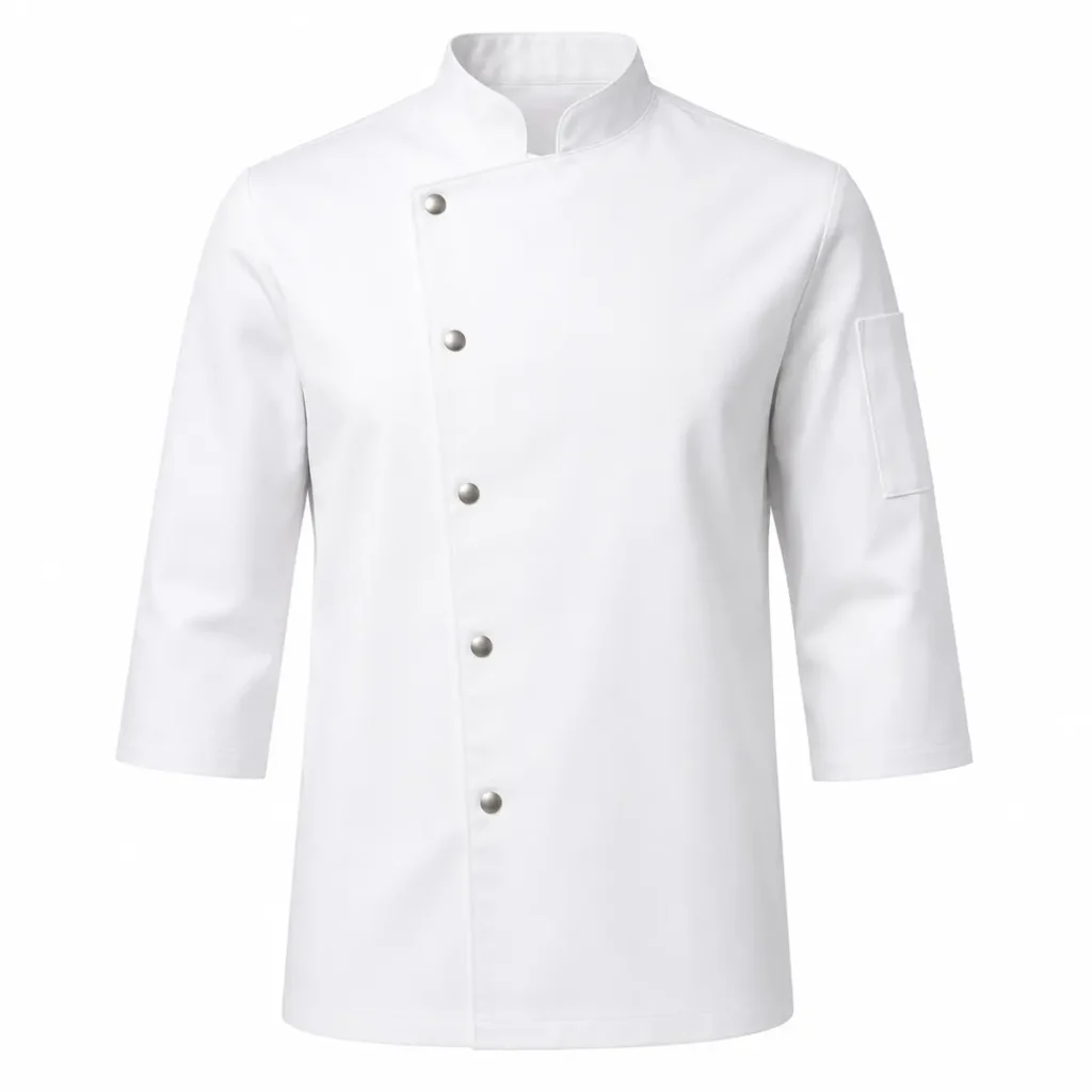 Chaqueta Mao clásica Blanco frente