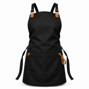 Delantal Urban Campari Negro frente