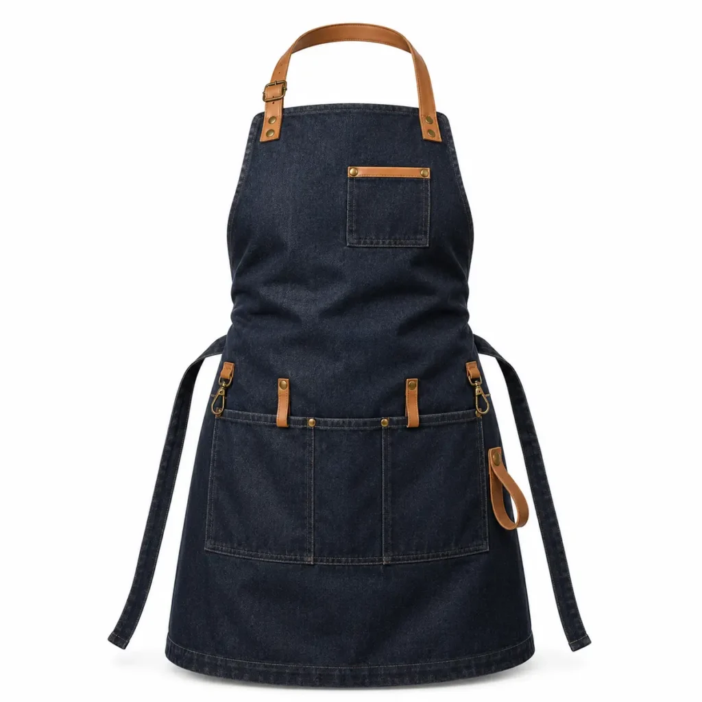 Delantal Urban Tequila Azul frente