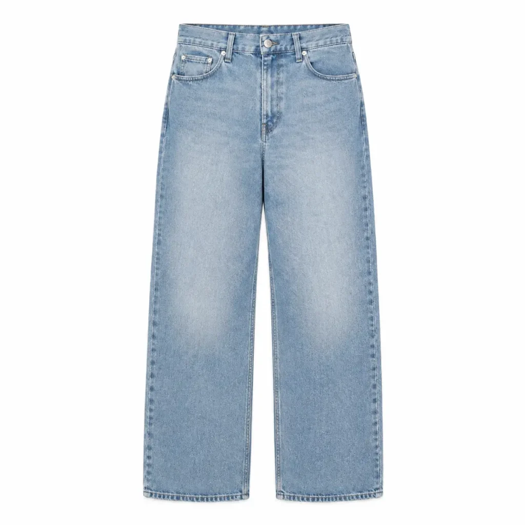 Pantalón jean baggy hombre