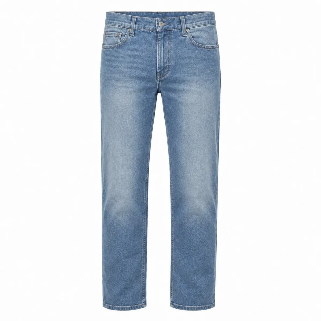 Pantalón jean recto elastizado