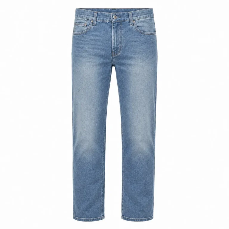 Pantalón jean recto elastizado