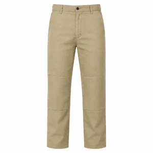Pantalón de trabajo reforzado de gabardina 6 oz Beige frente