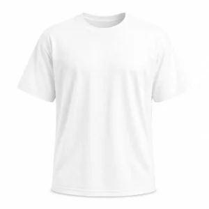 Remera clásica talle especial Blanco frente