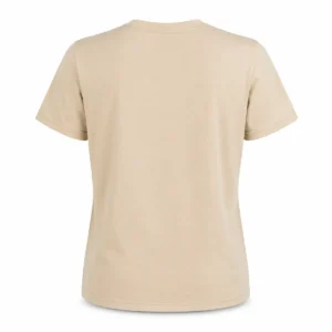 Remera mujer Beige espalda