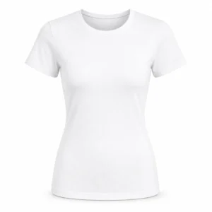 Remera mujer con lycra Blanco frente